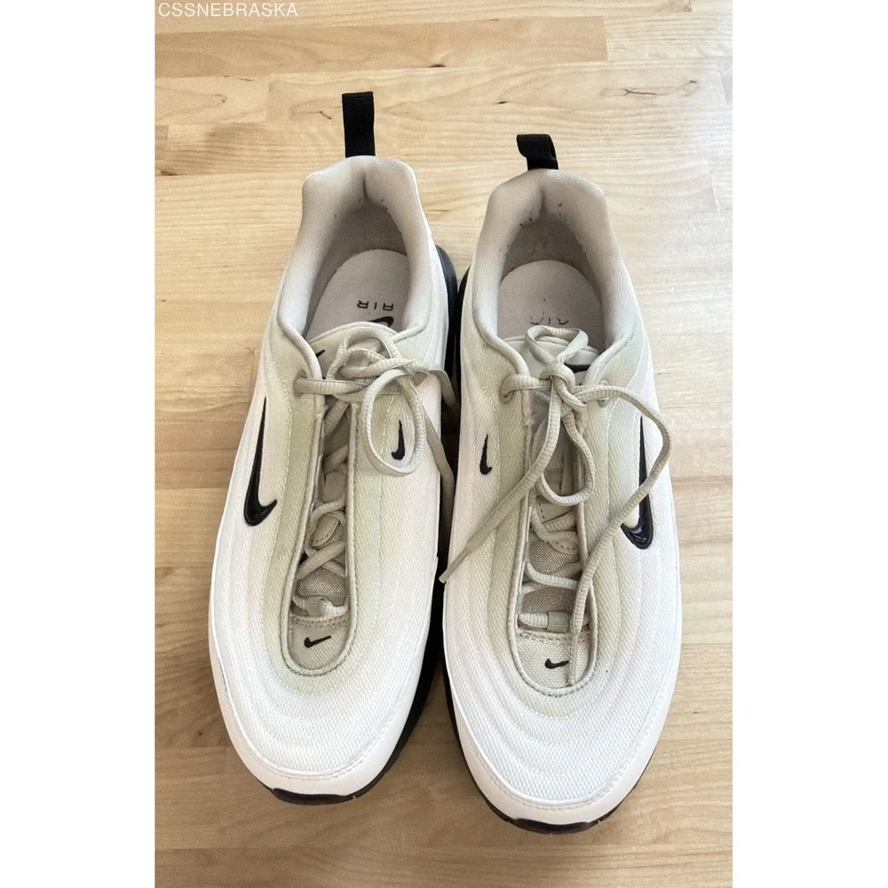 Nike Air Max 97 Futura Sail White Black Women's Sneakers Size 10